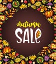 Autumn sale series Royalty Free Stock Photo