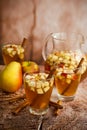 Autumn Sangria Royalty Free Stock Photo