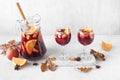 Autumn Sangria Royalty Free Stock Photo