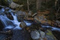 Autumn scene in Camprodon, Ripolles, Pyrenees, Spain