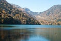 Autumn scene of Chuzenji lake, Nikko