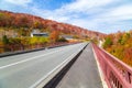 Autumn scenery of the Bandai Azuma Skyline