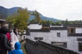 Autumn scenery of hongcun village, yixian county, huangshan, anhui.