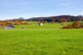 autumn scenery at Murnau Bavaria Germany