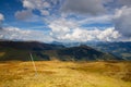 Autumn scenery in Tyrolean Alps in Austria Royalty Free Stock Photo