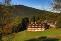 Autumn scenery in the vicinity of Zelezna Ruda, Czech republic