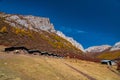 Autumn scenery in Yading Nature Reserve