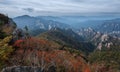 Autumn scenes in Seorak Mountain, South Korea Seoraksan