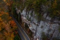 Autumn + Scenic Roadway - Cumberland Falls State Resort Park - Kentucky
