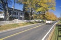 Autumn on scenic Route 7 in Connecticut