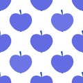 Autumn seamless apples pattern for fabrics and textiles and packaging