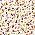 Autumn seamless pattern