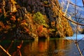 Autumn seasonal scene in Macedonian national park