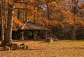 Autumn Shelter Royalty Free Stock Photo