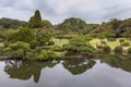 Autumn in Shinjuku Gyoen, a large park and garden in Tokyo, Japan