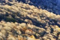 Autumn Scenic Drive along The Blue Ridge Parkway in North Carolina Royalty Free Stock Photo