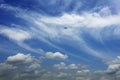 Autumn sky of kolkata abstract photography Royalty Free Stock Photo