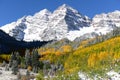 Autumn Snow at Maroon Bells