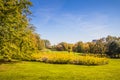 Autumn in Spa Gardens Oberlaa in Vienna