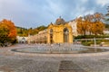 Autumn in spa town Marianske Lazne Marienbad Royalty Free Stock Photo