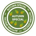 Autumn special stamp