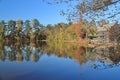 Autumn splendor at Yates Mill