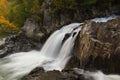 Autumn at Split Rock Falls Adirondacks New York Royalty Free Stock Photo
