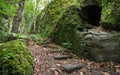 autumn stairs among the rocks 2