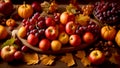Autumn Still Life of Fruit