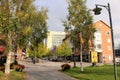 Autumn on Storgatan in LuleÃÂ¥