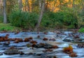 Autumn Stream HDR Royalty Free Stock Photo