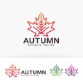 Autumn Studio vector logo design