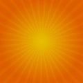 Autumn sun rays. Vector background. Red orange and yellow colors Royalty Free Stock Photo