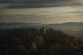 Sunset Castle of Coburg, Bavaria, Germany Royalty Free Stock Photo