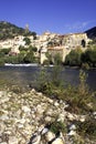Picturesque France - Roquebrun Royalty Free Stock Photo