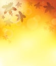 Autumn theme background 3