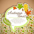 Autumn Times Composition Royalty Free Stock Photo