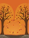 Autumn trees