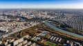 Autumn urban landscape of Changchun