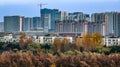 Autumn urban landscape of Changchun