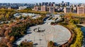 Autumn urban landscape of Changchun