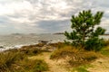 Autumn at Vao Beach - Vigo Royalty Free Stock Photo