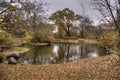 Autumn in Vienna park