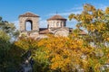 Autumn view of Asens Fortress, Asenovgrad, Bulgaria Royalty Free Stock Photo