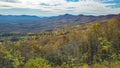 An Autumn of View of the Mountains and Goose Creek Valley - 2 Royalty Free Stock Photo