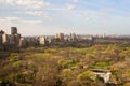 Autumn view of Central Park, Manhattan, New York Royalty Free Stock Photo