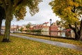 Autumn view in Eskilstuna, Sweden.