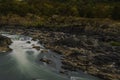 Potomac River in Autumn Royalty Free Stock Photo