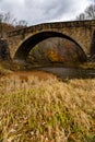 Historic Casselman Stone Arch Bridge - Autumn Splendor - Garrett County, Maryland