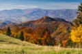 Autumn view from Horny diel in Nizke Tatry Royalty Free Stock Photo